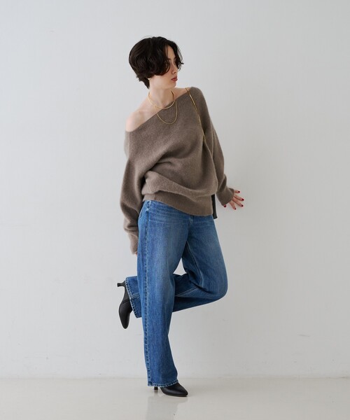 RED CARD TOKYO(レッドカード)の「【RED CARD / レッドカード】Florida/フロリダ ハイライズワイドストレートデニム(デニムパンツ・レディース・ブルー・23/24/25/22)」の19枚目の写真