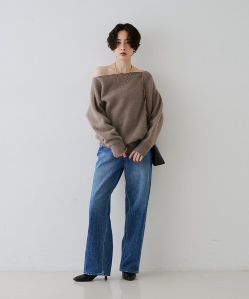 RED CARD TOKYO(レッドカード)の「【RED CARD / レッドカード】Florida/フロリダ ハイライズワイドストレートデニム(デニムパンツ・レディース・ブルー・23/24/25/22)」の20枚目の写真