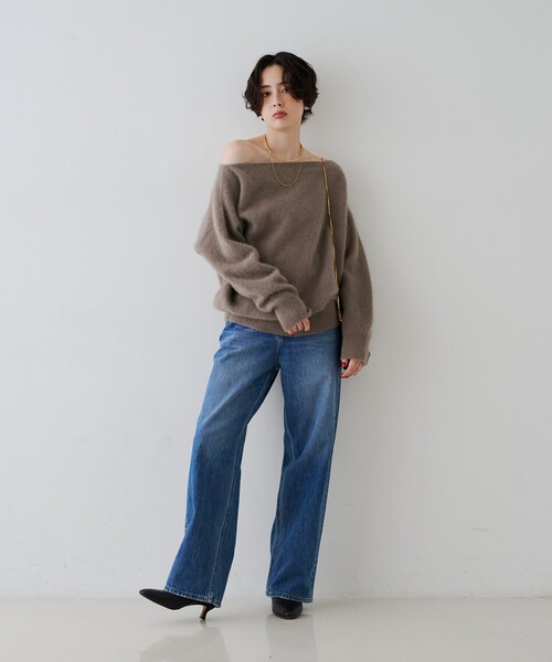 RED CARD TOKYO(レッドカード)の「【RED CARD / レッドカード】Florida/フロリダ ハイライズワイドストレートデニム(デニムパンツ・レディース・ブルー・23/24/25/22)」の21枚目の写真