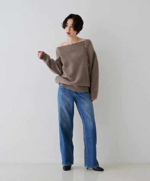 RED CARD TOKYO(レッドカード)の「【RED CARD / レッドカード】Florida/フロリダ ハイライズワイドストレートデニム(デニムパンツ・レディース・ブルー・23/24/25/22)」の22枚目の写真