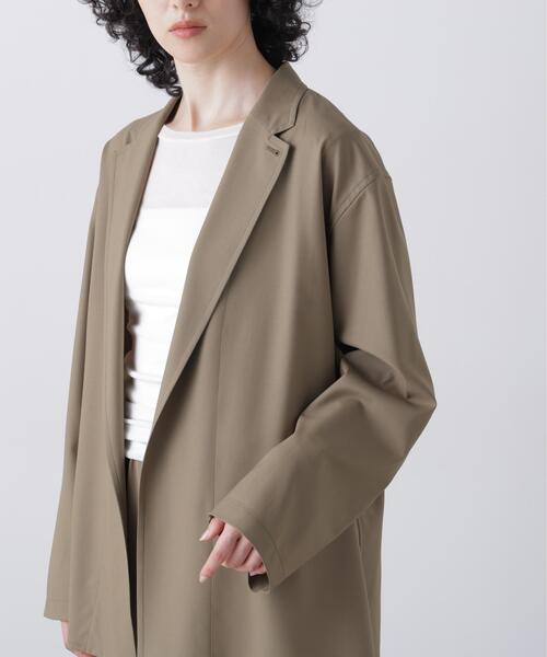 YLEVE(イレーヴ)の「YLEVE / SUPER140's WOOL TROPICAL JACKET(テーラードジャケット・レディース・グレー系その他3/ベージュ・1)」の10枚目の写真