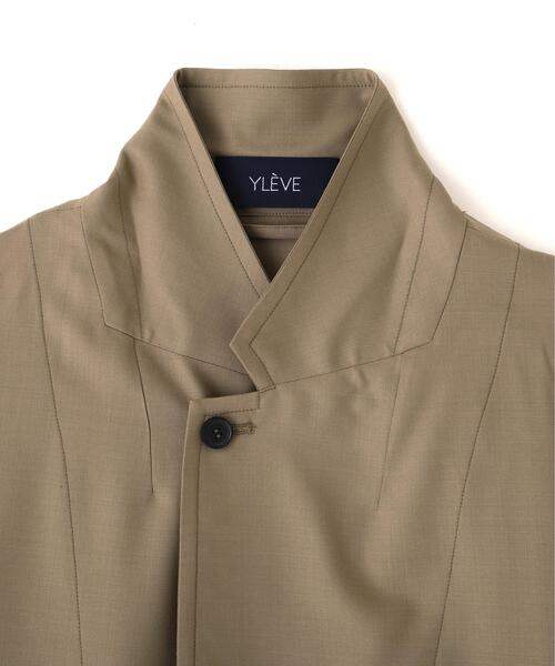 YLEVE(イレーヴ)の「YLEVE / SUPER140's WOOL TROPICAL JACKET(テーラードジャケット・レディース・グレー系その他3/ベージュ・1)」の14枚目の写真