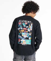 ELEMENT メンズ CAMOCHILL LS ロンT 【2026年秋冬モデル】/エレメントバックプリント長袖ロンT