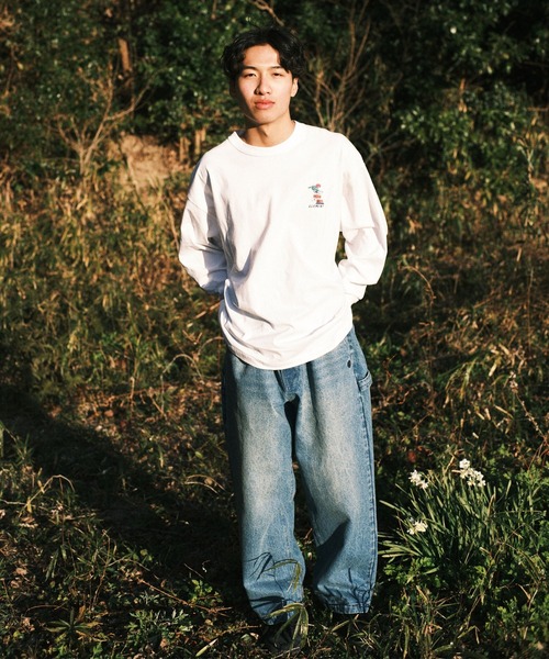ELEMENT(エレメント)の「ELEMENT メンズ CAMOCHILL LS ロンT 【2026年秋冬モデル】/エレメントバックプリント長袖ロンT(Tシャツ/カットソー・メンズ・ブラック/ホワイト・X-LARGE/LARGE/MEDIUM)」の8枚目の写真