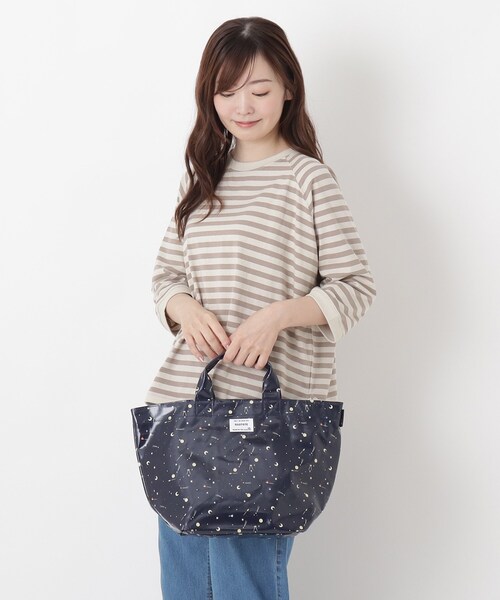 one'sterrace（ワンズテラス）の「ROOTOTE ルートート デリラミネート Y（トートバッグ・レディース・ベージュ系8/ネイビー系5/アイボリー系8・99）」の12枚目の写真
