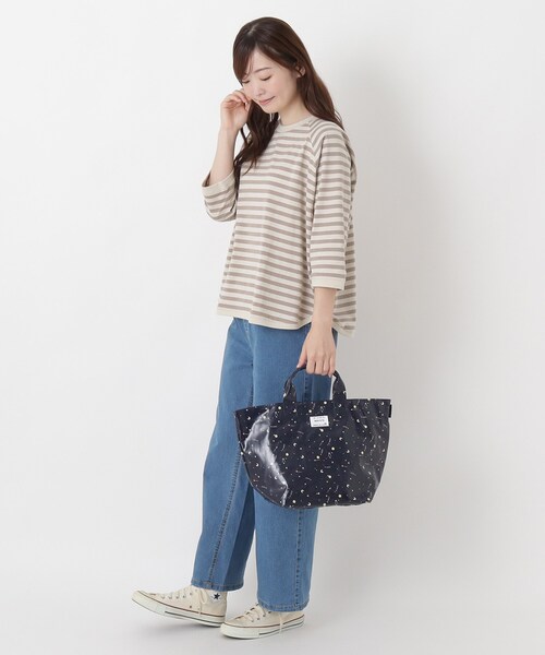 one'sterrace（ワンズテラス）の「ROOTOTE ルートート デリラミネート Y（トートバッグ・レディース・ベージュ系8/ネイビー系5/アイボリー系8・99）」の13枚目の写真