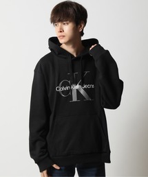 Calvin Klein / カルバンクライン ckロゴ モノグラム プルオーバー パーカー MONOGRAM P/O HOODIE
