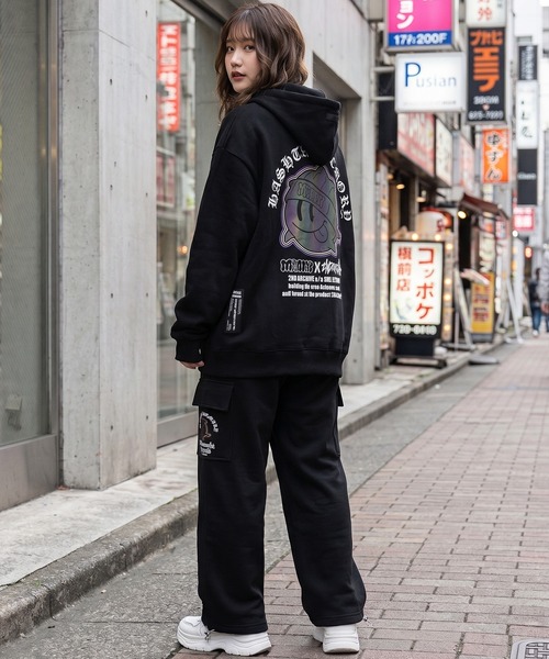 #MEMORY(メモリー)の「【MEMORY × 2ND ARCHIVE】別注 スウェットカーゴパンツ(スウェットパンツ・メンズ・チャコールグレー/ブラック/ホワイト系・FREE)」の16枚目の写真