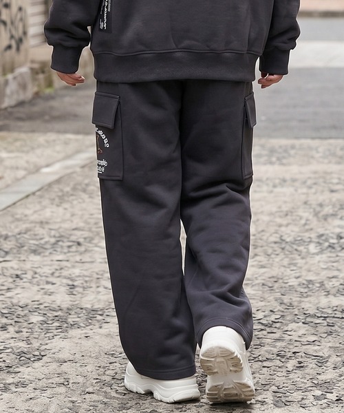 #MEMORY(メモリー)の「【MEMORY × 2ND ARCHIVE】別注 スウェットカーゴパンツ(スウェットパンツ・メンズ・チャコールグレー/ブラック/ホワイト系・FREE)」の21枚目の写真