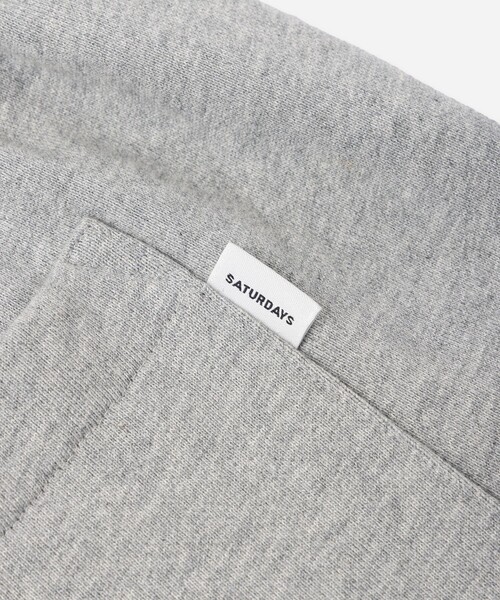 Saturdays NYC(サタデーズ ニューヨークシティ )の「Austin Slash Sweat Short(その他パンツ・メンズ・スミクロ/グレー・L/M/S)」の12枚目の写真