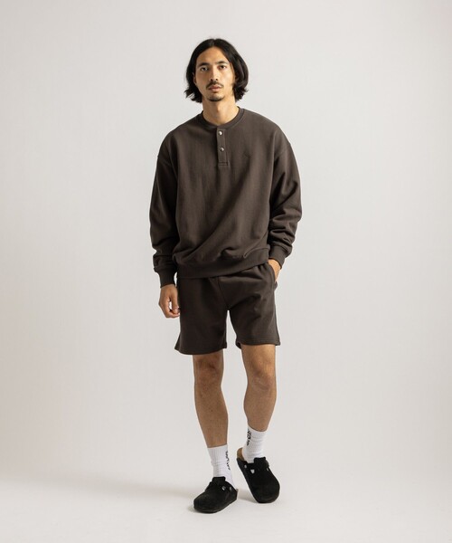 Saturdays NYC(サタデーズ ニューヨークシティ )の「Austin Slash Sweat Short(その他パンツ・メンズ・スミクロ/グレー・L/M/S)」の15枚目の写真