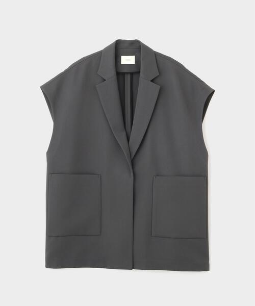 LE PHIL(ルフィル)の「◆フレンチスリーブジャケット(テーラードジャケット・レディース・ホワイト/グレー系その他・F)」の21枚目の写真
