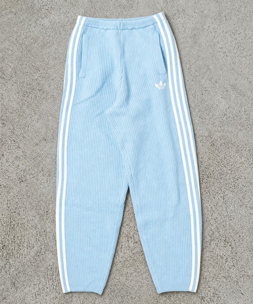 adidas(アディダス)の「【adidas Originals by JENNIE】ニットパンツ / ニット ルーズ パンツ / アディダスオリジナルス adidas Originals(その他パンツ・レディース・ベージュ/ライトブルー/ブラック・M)」の6枚目の写真