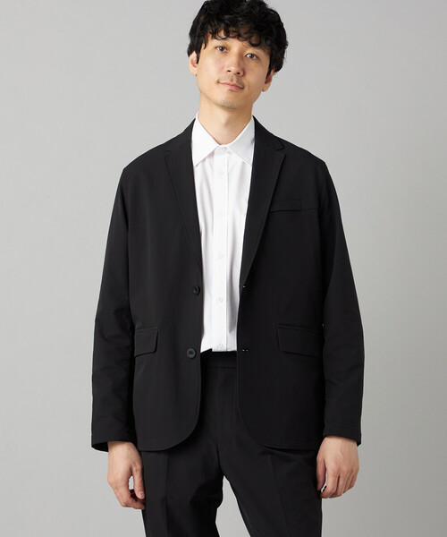 COMME CA MEN(コムサメン)の「【撥水】【セットアップ対応】〔TEXBRID〕4WAYテック ジャケット(その他アウター・メンズ・ブラック・L/M/S)」の5枚目の写真