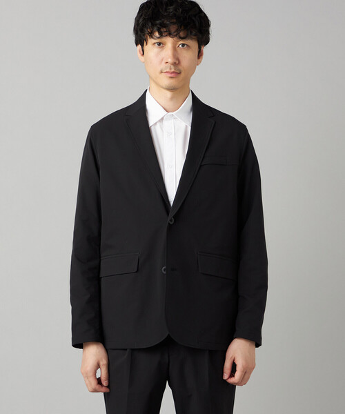 COMME CA MEN(コムサメン)の「【撥水】【セットアップ対応】〔TEXBRID〕4WAYテック ジャケット(その他アウター・メンズ・ブラック・L/M/S)」の6枚目の写真