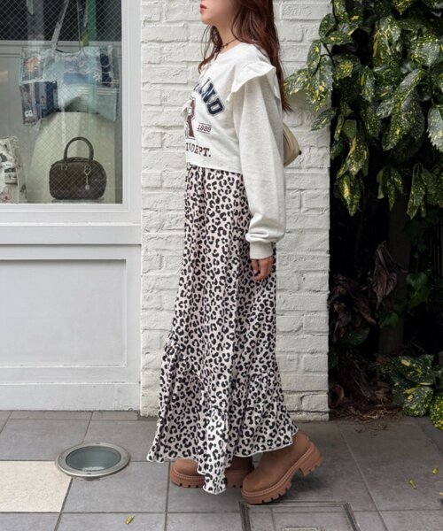 w closet(ダブルクローゼット)の「カレッジボレロ+ワンピース(ワンピース・レディース・イエロー/ライトグレー/ネイビー/ブルー・FREE)」の12枚目の写真