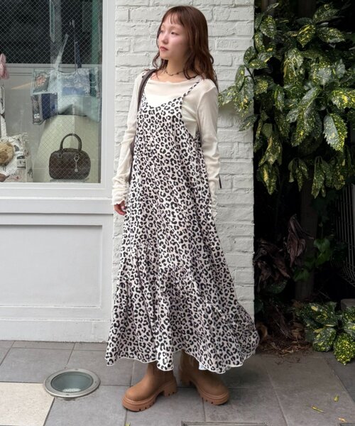 w closet(ダブルクローゼット)の「カレッジボレロ+ワンピース(ワンピース・レディース・イエロー/ライトグレー/ネイビー/ブルー・FREE)」の22枚目の写真