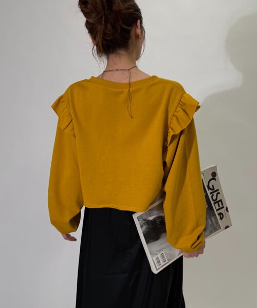 w closet(ダブルクローゼット)の「カレッジボレロ+ワンピース(ワンピース・レディース・イエロー/ライトグレー/ネイビー/ブルー・FREE)」の9枚目の写真