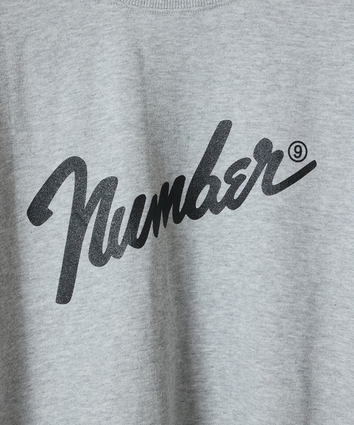 Number⑨ PRINTED CLASSIC CREWNECK SWEATSHIRT / ナンバーナイン