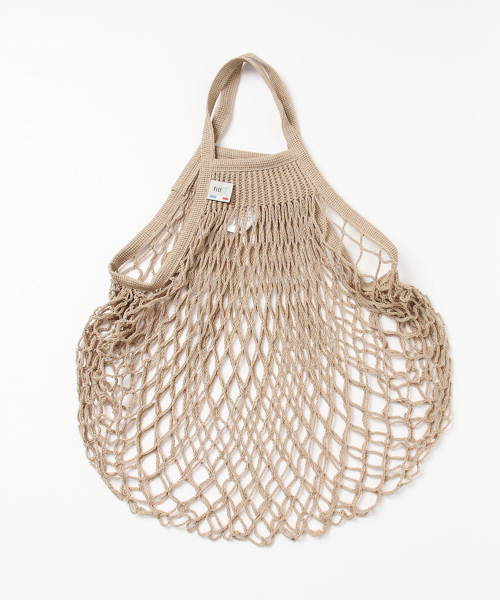 SHIPS Days（シップスデイズ）の「FILT: ネットバッグ（エコバッグ/サブバッグ・レディース・ブラック/ロイヤルブルー/オフホワイト/ブルー/ライトグレー/ダークグレー/ベージュ系その他/レッド・ONE SIZE）」の14枚目の写真