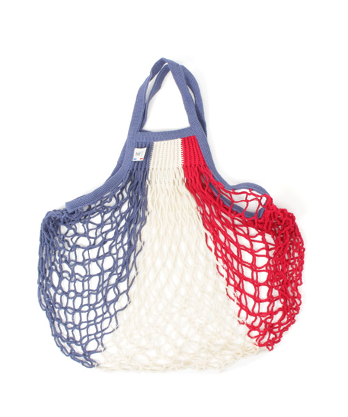SHIPS Days（シップスデイズ）の「FILT: ネットバッグ（エコバッグ/サブバッグ・オフホワイト/ブラック/ブルー/ロイヤルブルー・ONE SIZE）」の4枚目の写真