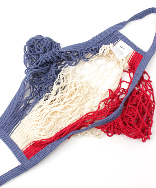 SHIPS Days（シップスデイズ）の「FILT: ネットバッグ（エコバッグ/サブバッグ・オフホワイト/ブラック/ブルー/ロイヤルブルー・ONE SIZE）」の5枚目の写真