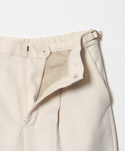 A DAY IN THE LIFE UNITED ARROWS（アデイインザライフユナイテッドアローズ）の「ツイードライク メランジ タックワイドパンツ ‐セットアップ対応‐＜A DAY IN THE LIFE＞（その他パンツ・レディース・ダークブラウン/ナチュラル/オフホワイト/ダークグレー・36/38/40）」の19枚目の写真