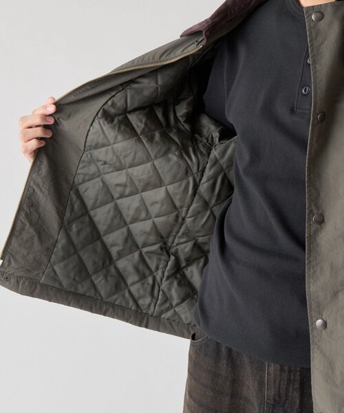 goocy(グーシー)の「【BHPC】薄中綿ハンティングジャケット(ブルゾン・メンズ・カーキ/ネイビー/ブラック・LARGE/MEDIUM)」の8枚目の写真