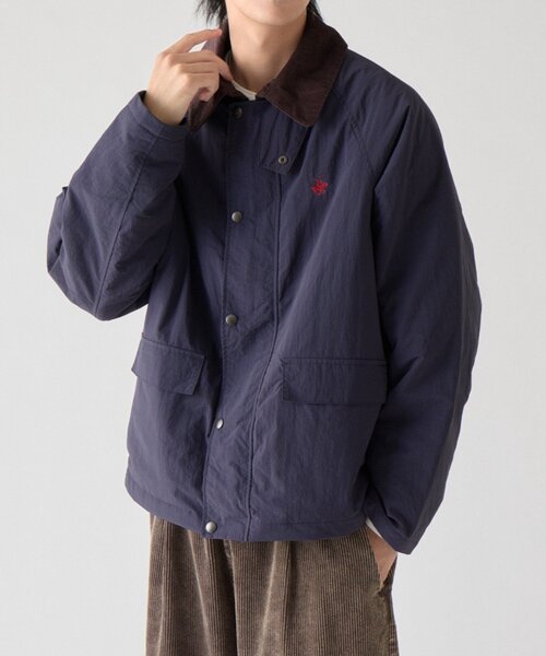 goocy(グーシー)の「【BHPC】薄中綿ハンティングジャケット(ブルゾン・メンズ・カーキ/ネイビー/ブラック・LARGE/MEDIUM)」の14枚目の写真