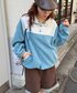 w closet（ダブルクローゼット）の「花柄フリースPO（その他トップス・FREE）」