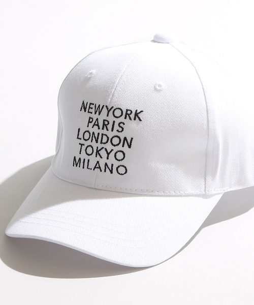 WEGO（ウィゴー）の「WEGO/ロゴキャップ（キャップ・レディース・ブラック/ホワイト/ベージュ・FREE）」の2枚目の写真