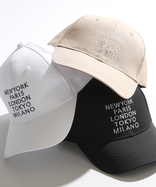 WEGO（ウィゴー）の「WEGO/ロゴキャップ（キャップ・レディース・ブラック/ホワイト/ベージュ・FREE）」の3枚目の写真