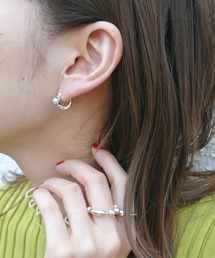e.m. イーエム パールブーケピアス（片耳用） e.m パールブーケピアス 片耳