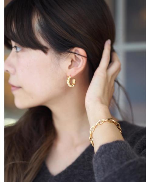 PHILIPPE AUDIBERT（フィリップ オーディベール）の「PHILIPPE AUDIBERT オーバルチェーンブレスレット GD / フィリップオーディベール（ブレスレット・レディース・ゴールド・フリー）」の5枚目の写真