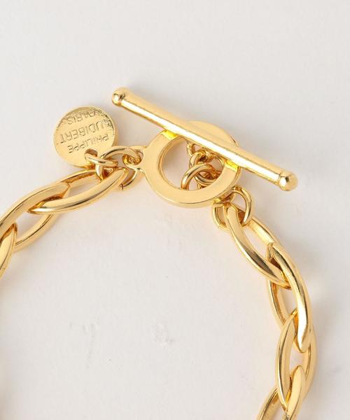 PHILIPPE AUDIBERT（フィリップ オーディベール）の「PHILIPPE AUDIBERT オーバルチェーンブレスレット GD / フィリップオーディベール（ブレスレット・レディース・ゴールド・フリー）」の11枚目の写真