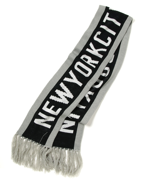 WEGO（ウィゴー）の「WEGO/ロゴマフラー（マフラー・メンズ・ブラック/ワイン・FREE）」の3枚目の写真