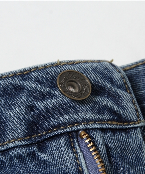 FREE'S MART（フリーズマート）の「ダメージテーパードパンツ（デニムパンツ・レディース・ブラック系その他/ブルー・MEDIUM/X-SMALL/SMALL）」の12枚目の写真