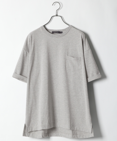 RAGEBLUE（レイジブルー）の「【抗菌防臭】TCPUドロップショルダーTシャツ/752644（Tシャツ/カットソー・メンズ・グレー/ブルー/パープル/ブラック/ホワイト/イエロー/その他・SMALL/MEDIUM/LARGE）」の4枚目の写真