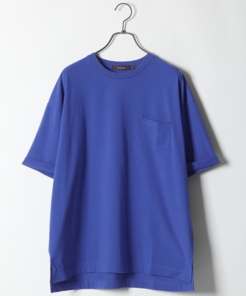 RAGEBLUE（レイジブルー）の「【抗菌防臭】TCPUドロップショルダーTシャツ/752644（Tシャツ/カットソー・メンズ・グレー/ブルー/パープル/ブラック/ホワイト/イエロー/その他・SMALL/MEDIUM/LARGE）」の5枚目の写真
