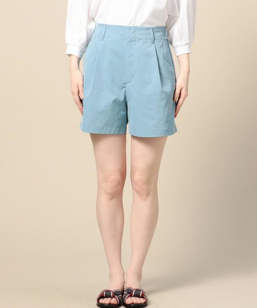 BEAUTY&YOUTH UNITED ARROWS（ビューティーアンドユースユナイテッドアローズ）の「BY ツイルカラーショーツ ◆（その他パンツ・レディース・ベージュ/ライトブルー/ライラック・SMALL/MEDIUM）」の10枚目の写真