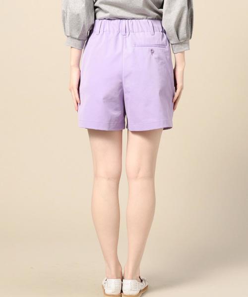 BEAUTY&YOUTH UNITED ARROWS（ビューティーアンドユースユナイテッドアローズ）の「BY ツイルカラーショーツ ◆（その他パンツ・レディース・ベージュ/ライトブルー/ライラック・SMALL/MEDIUM）」の7枚目の写真