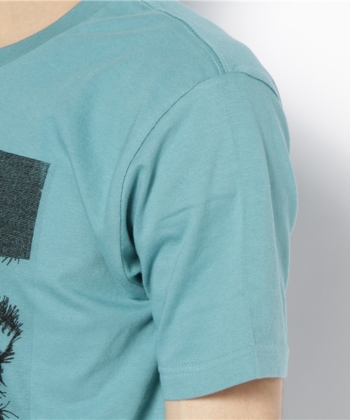 TOKYO CULTUART by BEAMS（トウキョウカルチャートバイビームス）の「中原昌也 / IN THE CITY Cut drawing 001 T（Tシャツ/カットソー・メンズ・ホワイト/ブルー・SMALL/MEDIUM/LARGE/X-LARGE）」の7枚目の写真