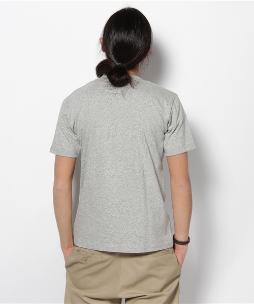 SHIPS（シップス）の「SA: カナダ製 ポケットTシャツ(グレー)（Tシャツ/カットソー・メンズ・グレー・SMALL/MEDIUM/LARGE/X-LARGE）」の3枚目の写真