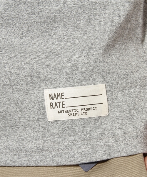 SHIPS（シップス）の「SA: カナダ製 ポケットTシャツ(グレー)（Tシャツ/カットソー・メンズ・グレー・SMALL/MEDIUM/LARGE/X-LARGE）」の6枚目の写真