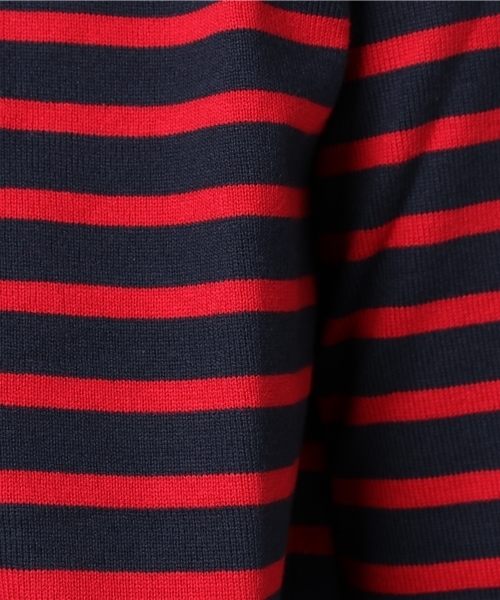 PETIT BATEAU（プチバトー）の「マリニエールＡラインプルオーバー（Tシャツ/カットソー・レディース・ダークネイビー・MEDIUM/SMALL）」の2枚目の写真