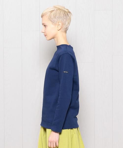 SAINT JAMES（セントジェームス）の「＜SAINT JAMES＞OUESSANT SOLID 18SS/カットソー（Tシャツ/カットソー・レディース・ホワイト/イエロー/ライム/ネイビー・3/1）」の6枚目の写真