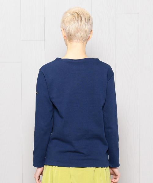 SAINT JAMES（セントジェームス）の「＜SAINT JAMES＞OUESSANT SOLID 18SS/カットソー（Tシャツ/カットソー・レディース・ホワイト/イエロー/ライム/ネイビー・3/1）」の7枚目の写真