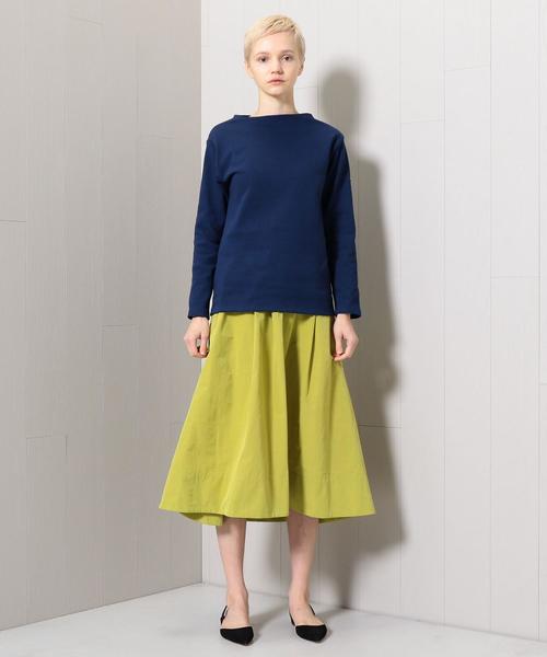 SAINT JAMES（セントジェームス）の「＜SAINT JAMES＞OUESSANT SOLID 18SS/カットソー（Tシャツ/カットソー・レディース・ホワイト/イエロー/ライム/ネイビー・3/1）」の15枚目の写真