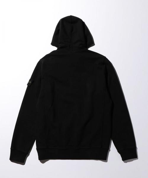 ストーンアイランド　ブラック パーカー STONE ISLAND ブラックパーカー STONE ISLAND（ストーンアイランド）の