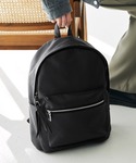 MONO-MART | BASIC NEOLEATHER BACKPACK/PVCレザーバッグパック(背包/雙肩背包)